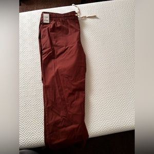 ROWM - Maroon, Vinyl Pants